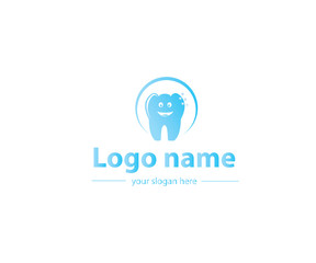 dental logo design vector protection