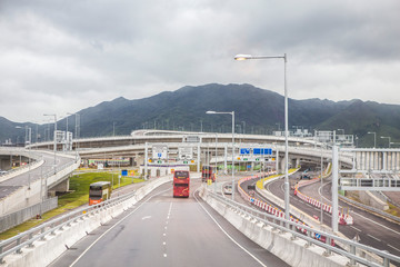traffic on the highway