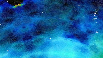 Watercolor paper background. Abstract Painted Illustration. Brush stroked painting.