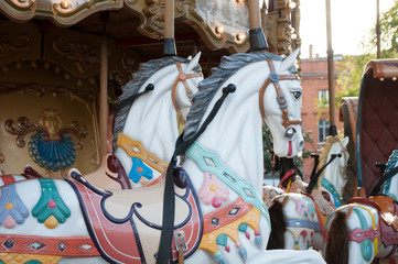 Carousel horses