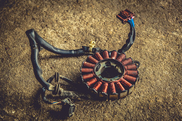 rotor, wheel, spark, cdi unit, big scooter, flywheel, power, scooter, spare, special tools,...