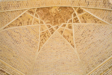 Obraz premium Mosaic roof in Uzbekistan