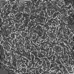 Obraz premium Chaotic steel tangled ropes and dark lines.