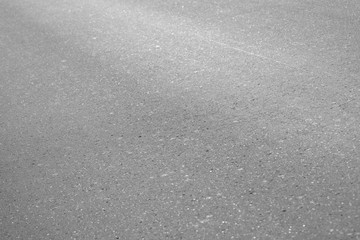 Asphalt background texture. New fresh asphalt black and white.
