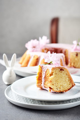 Festive cake.
