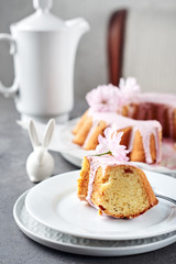 Festive cake.