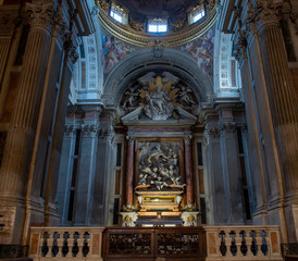 Fototapeta na wymiar City of Florence brancacci chapel,