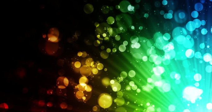 Abstract background animation color loop