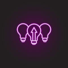 Remote control neon style icon. Simple thin line, outline vector of food and drink icons for ui and ux, website or mobile application