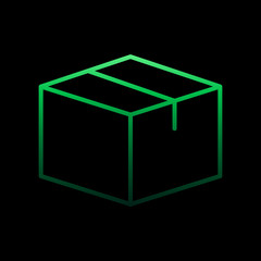 Box nolan icon. Simple thin line, outline vector of e-commerce icons for ui and ux, website or mobile application