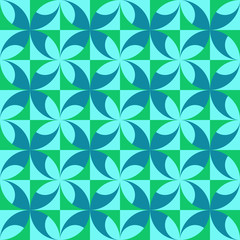 Abstract vector seamless pattern. Natural-inspired design.