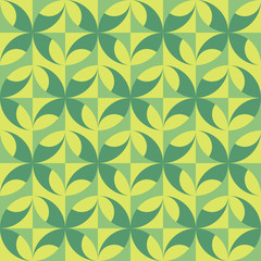 Abstract vector seamless pattern. Natural-inspired design.