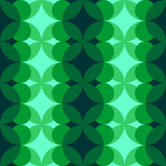 Abstract vector seamless pattern. Natural-inspired design.