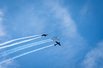 airplane in the sky