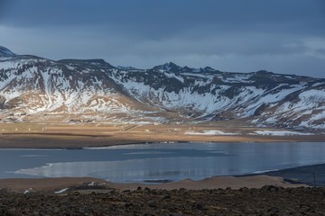 Volacan Glacier Islande