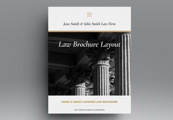 Law Brochure Layout