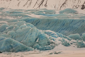 Svinafellsjökull Glacier Islande