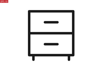 small cabinet icon