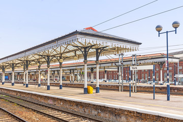 Victorian railway canopies.
