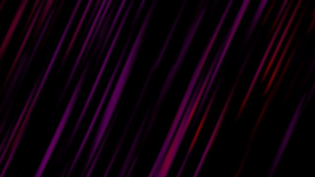 Neon abstract rain background. Violet, red and blue lines on black.