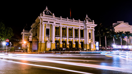 Fototapeta premium Hanoi by night
