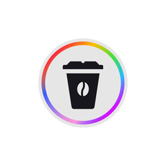 Coffee -  Modern App Button