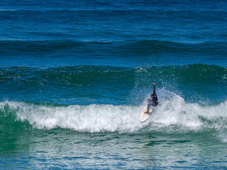 The Surfers Wave and freedom of nature