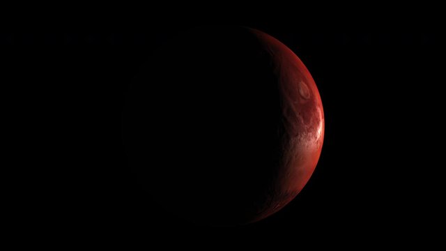 Planet Mars. High quality 4K 3D animation. Perfectly looped and rendered with alpha channel (transparency).  Use in any NLE software. Drag and drop. 