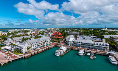 Port of Key West, Florida, USA - obrazy, fototapety, plakaty