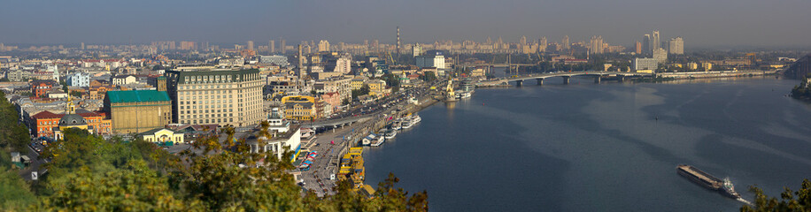 panorama of Kyiv