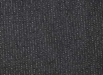 Dark black grey soft structural stripe fabric texture background wallpaper