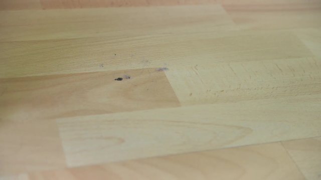 vacuuming through the parquet