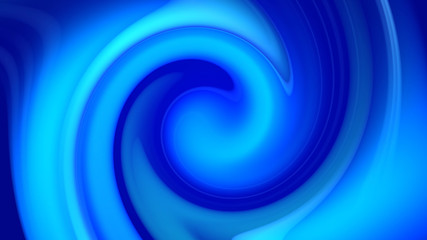 3d rendering of abstract background with blue twisted gradient of colors. beautiful mixing colors of paint. Beautiful soft color transitions. Shades of blue