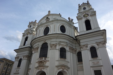 Fototapeta premium View of Salzburg city in Austria