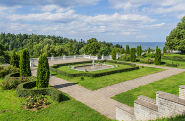 Beautiful green nature landscape of Europe