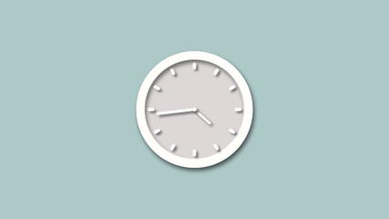 White clock icon,New white clock counting down icon,Clock image
