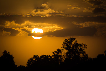 Por do sol