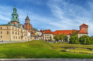 Naklejka premium Wawel Cathedral, Krakow, Poland