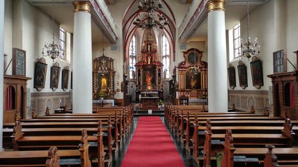 Fototapeta na wymiar St. Mariä Himmelfahrt, Marienbaum, Wallfahrtskirche