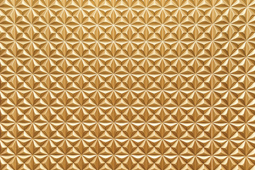 Luxury golden metal texture texture of tile. Trendy template for design background. High resolution for wallpapers, poster