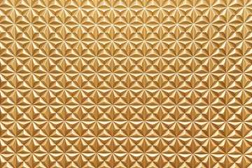 Luxury golden metal texture texture of tile. Trendy template for design background. High resolution for wallpapers, poster
