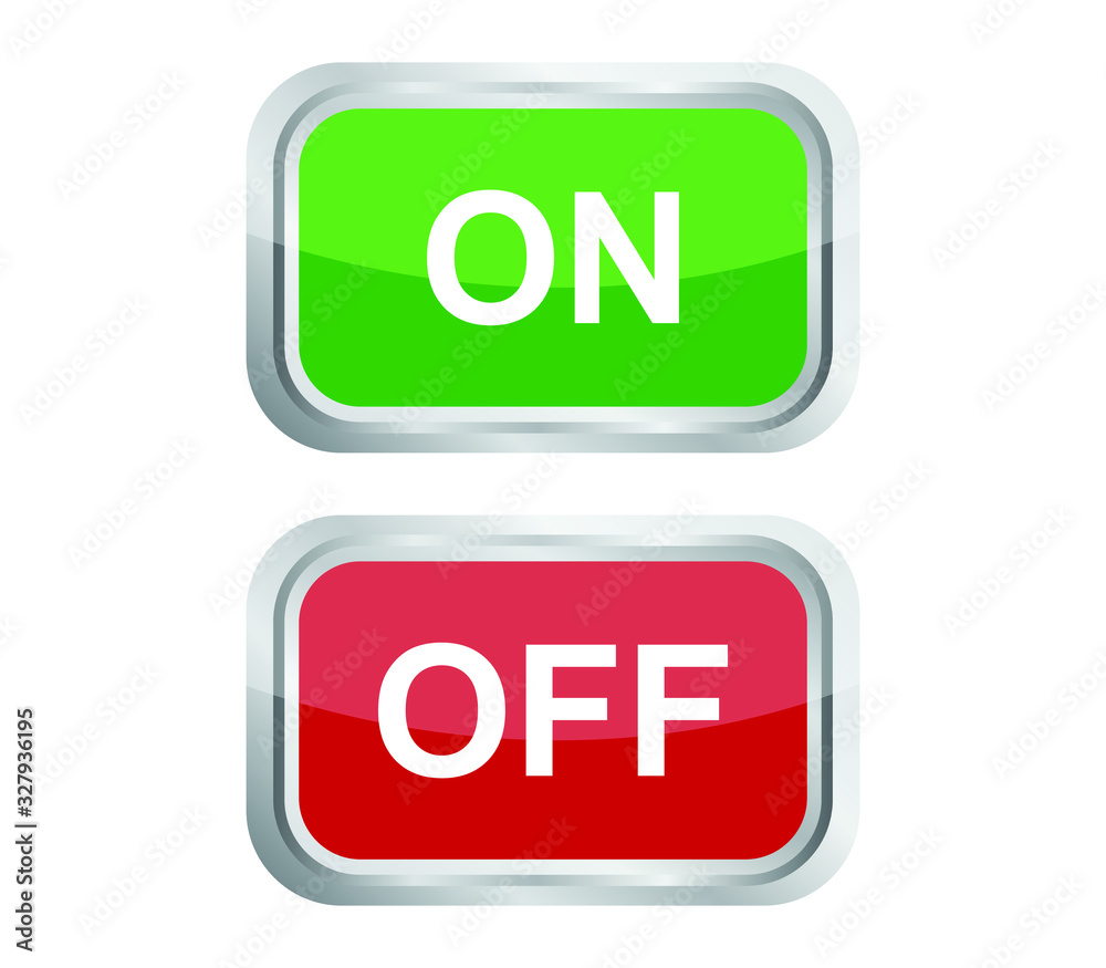 Poster button on off