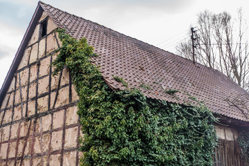 Gebäudeschäden am Fachwerkhaus