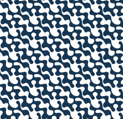 camouflage dark blue pattern, seamless vector illustration