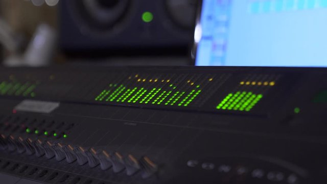 Console mixage audio