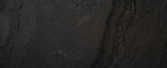 black anthracite natural stone texture background banner