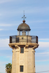 Fototapeta na wymiar Faro del Grao, Castellón, España