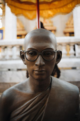 Monk statue in Bangkok