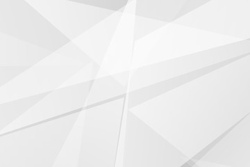 Fototapeta premium Abstract white and gray on a light silver background modern design. Consisting of triangles of line shapes. Vector illustration eps 10.