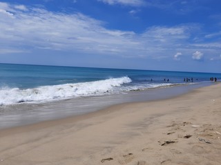 beach and sea